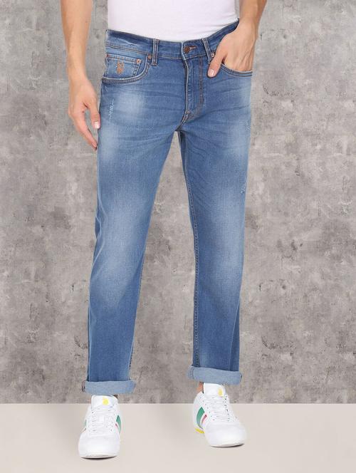 mens slim fit plain jeans - 18870227 - Very Small Image - 1