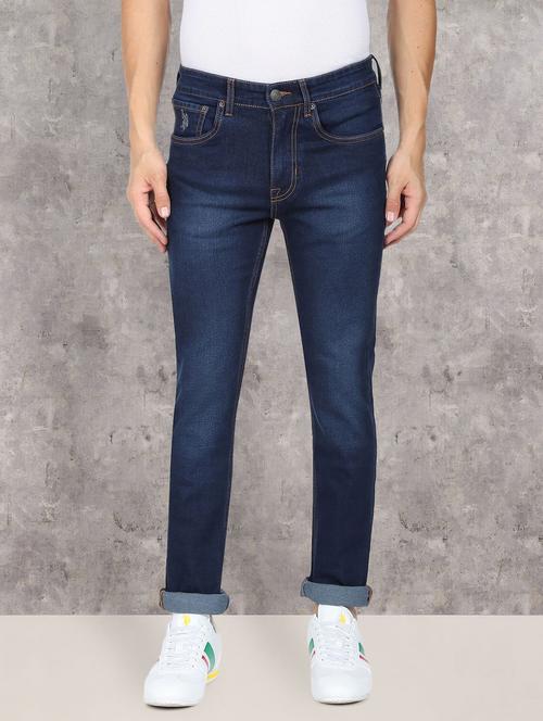 mens slim fit plain jeans - 18870233 - Very Small Image - 1