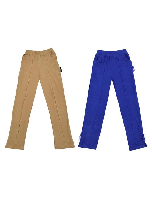 multi colored cotton blend casual trouser - 18874627 - Very Small Image - 1