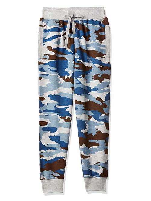 camouflage cotton joggers trouser - 18874766 - Very Small Image - 1