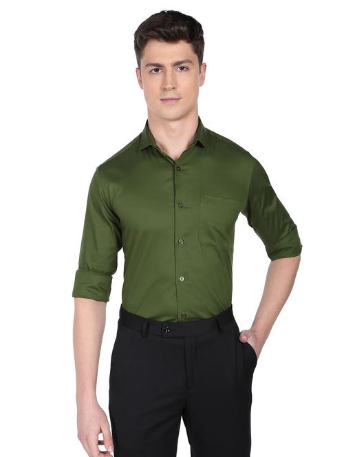 mens solids formal shirt - 18874986 - Very Small Image - 1