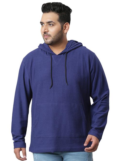 hooded neck plus size sweatshirt - 18875088 - Very Small Image - 1