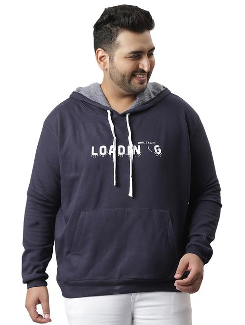 hooded neck plus size sweatshirt - 18875101 - Very Small Image - 1