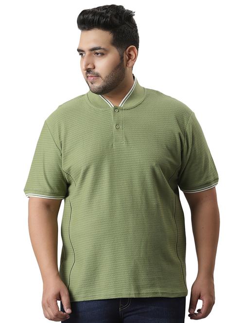 polo neck plus size t-shirt - 18875122 - Very Small Image - 1