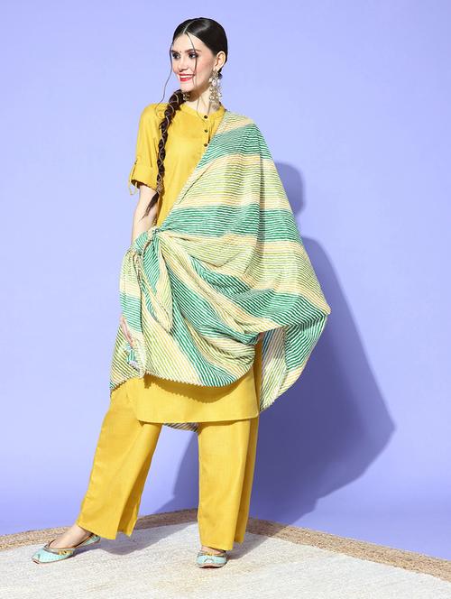 leheriya printed dupatta - 18876466 - Very Small Image - 1