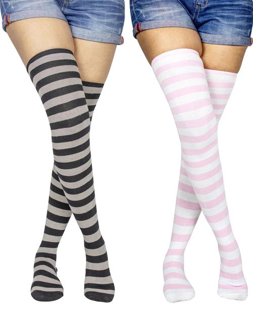 multi colored cotton ankle length sock - 18876774 - Very Small Image - 1