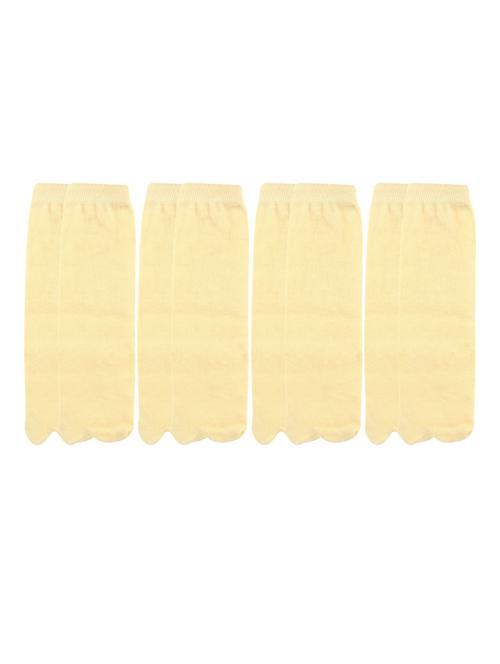 white coloured cotton toe seperator sock - 18877130 - Very Small Image - 1