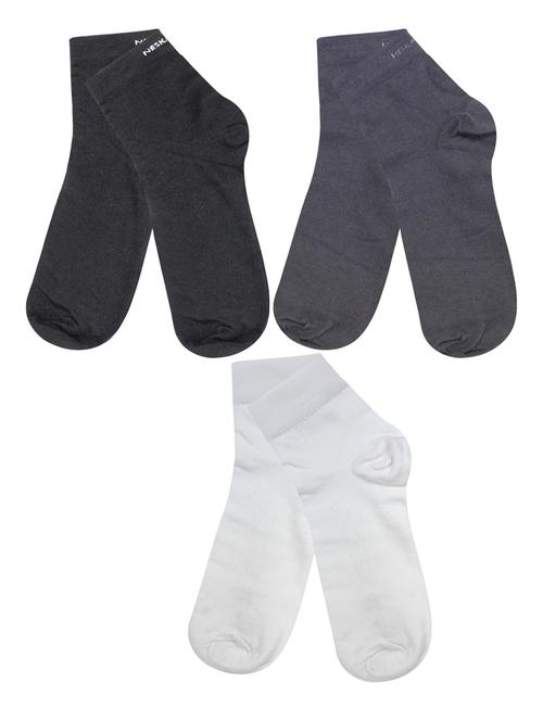 multi coloured cotton ankle length socks - 18877319 - Very Small Image - 1