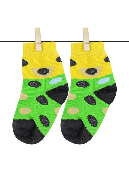 multi colored cotton ankle length sock - 18877519 - Very Small Image - 1