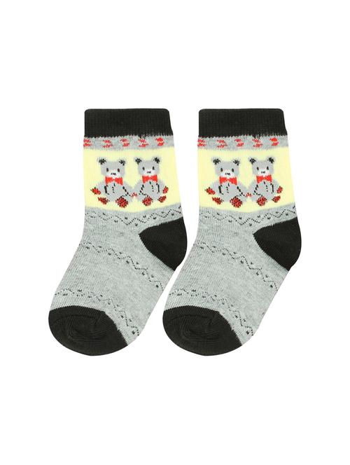 multi colored cotton ankle length sock - 18877549 - Very Small Image - 1