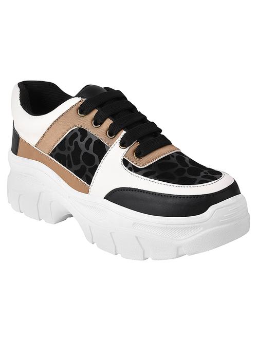 black lace-up sports shoes - 18877729 - Very Small Image - 1