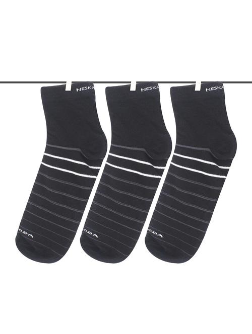 multi colored cotton ankle length sock - 18877939 - Very Small Image - 1