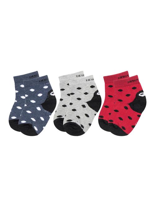 multi colored cotton ankle length sock - 18878147 - Very Small Image - 1