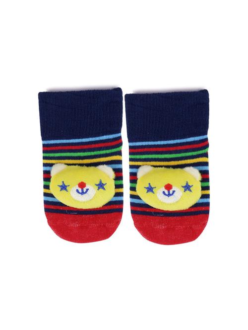 multi colored cotton ankle length sock - 18878157 - Very Small Image - 1