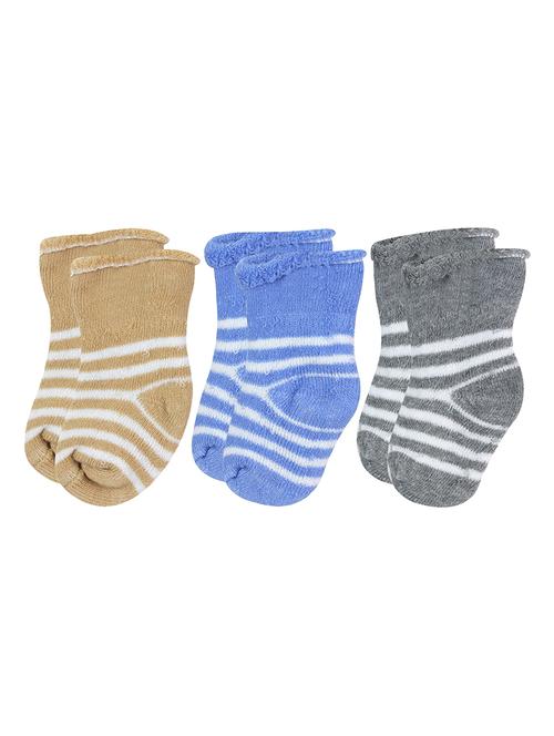 multi colored cotton ankle length sock - 18878489 - Very Small Image - 1