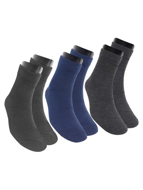 multi colored cotton ankle length sock - 18878942 - Very Small Image - 1