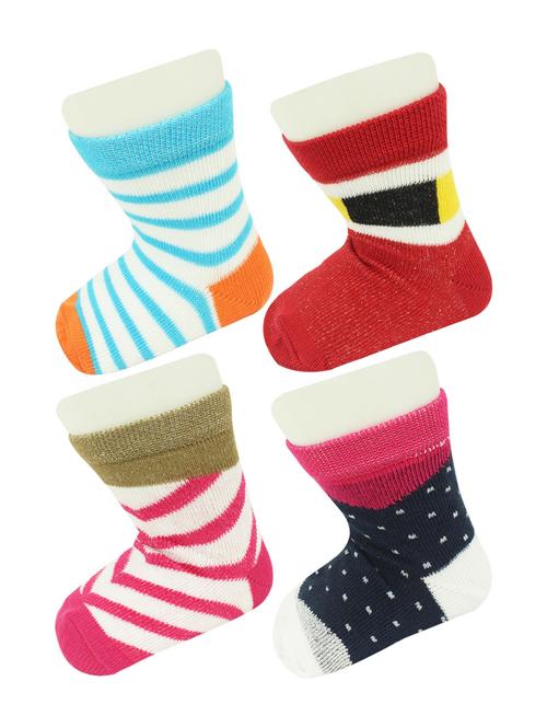 multi colored cotton ankle length sock - 18878981 - Very Small Image - 1