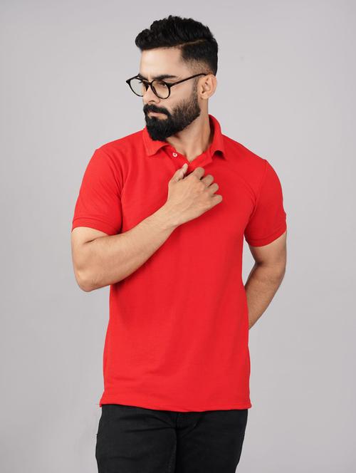 polo neck solid t-shirt - 18879118 - Very Small Image - 1
