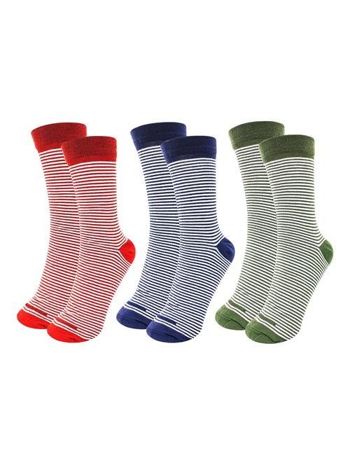 multi colored cotton ankle length sock - 18879610 - Very Small Image - 1
