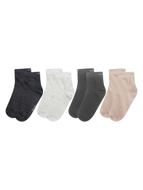 multi colored cotton ankle length sock - 18879623 - Very Small Image - 1