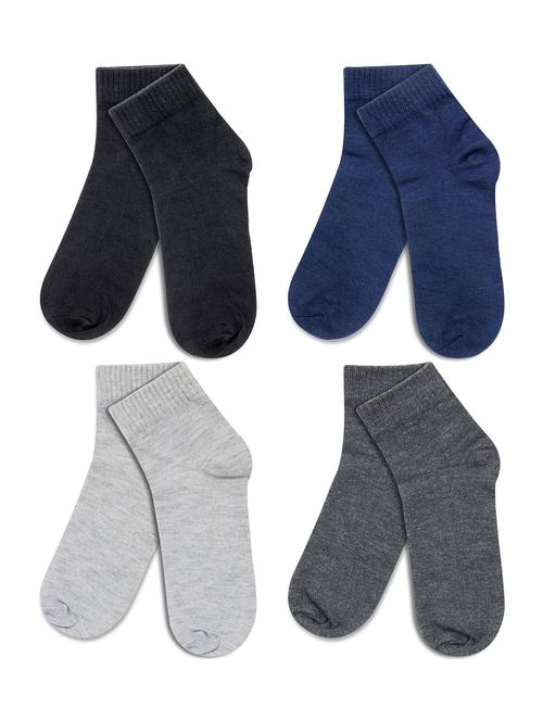 multi colored cotton ankle length sock - 18879624 - Very Small Image - 1