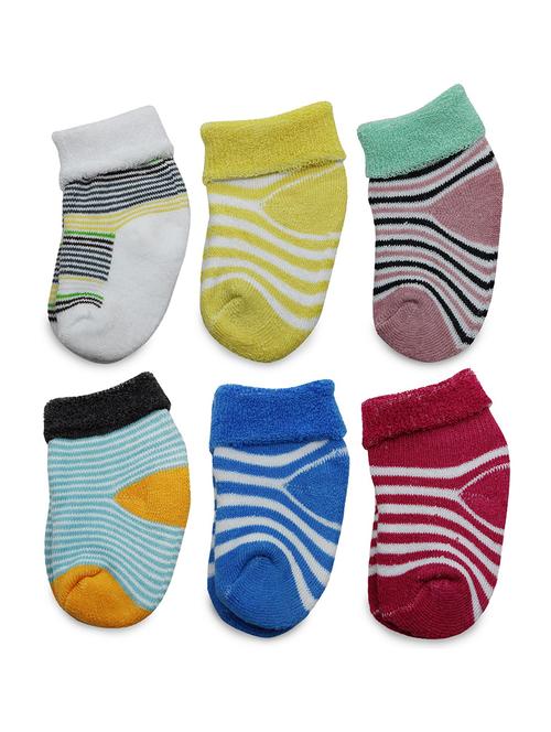 multi colored cotton ankle length sock - 18879702 - Very Small Image - 1