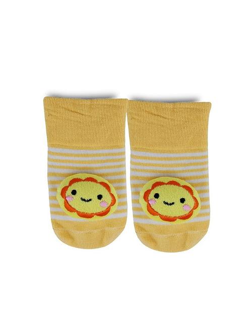 multi colored cotton ankle length sock - 18879743 - Very Small Image - 1