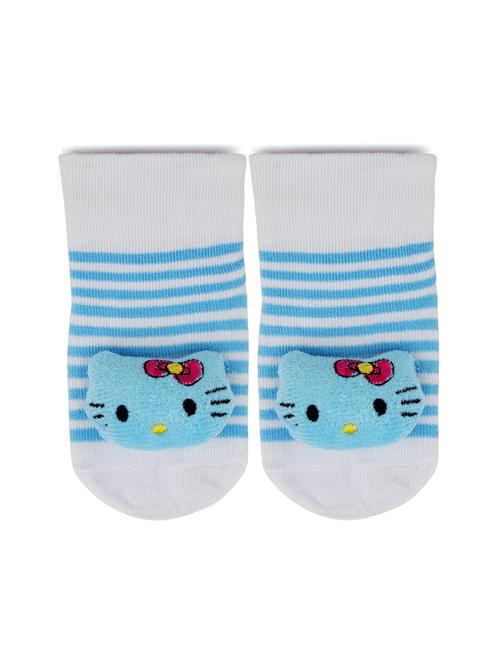 multi colored cotton ankle length sock - 18879830 - Very Small Image - 1