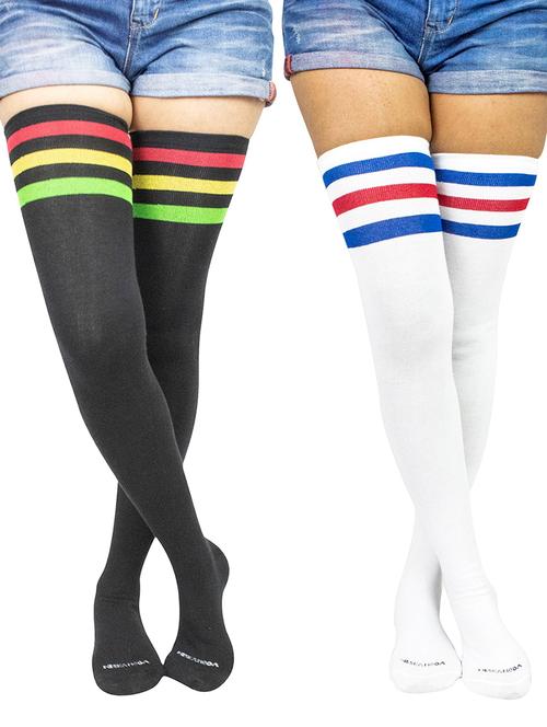 multi colored cotton stockings - 18879991 - Very Small Image - 1