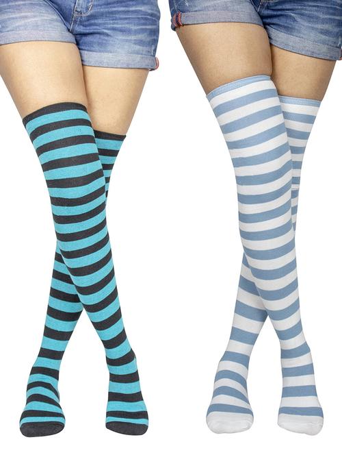 multi colored cotton stockings - 18880061 - Very Small Image - 1