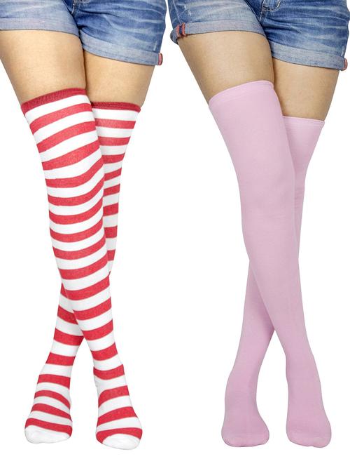 pack of 2 multicolored stocking - 18880370 - Very Small Image - 1