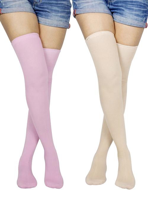 pack of 2 multicolored stocking - 18880374 - Very Small Image - 1