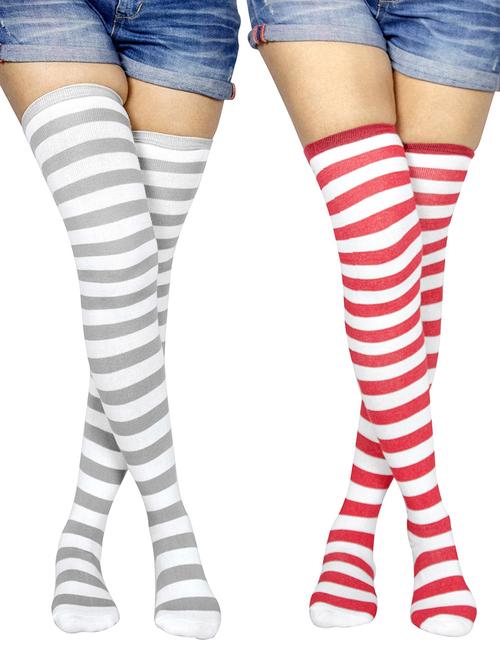 pack of 2 multicolored stocking - 18880386 - Very Small Image - 1