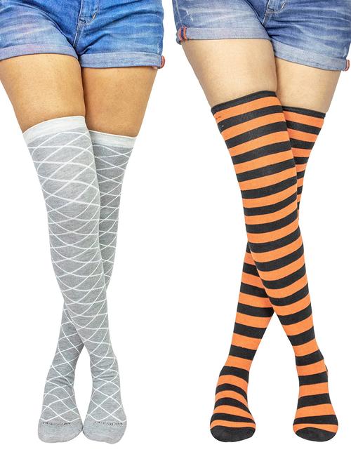 pack of 2 multicolored stocking - 18880442 - Very Small Image - 1