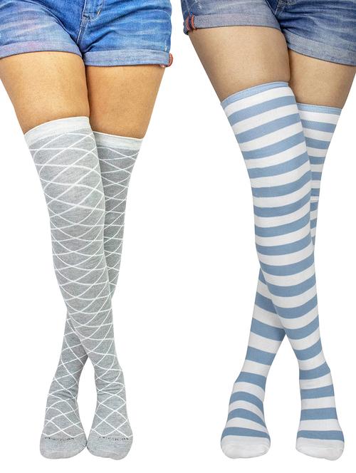pack of 2 multicolored stockings - 18880462 - Very Small Image - 1