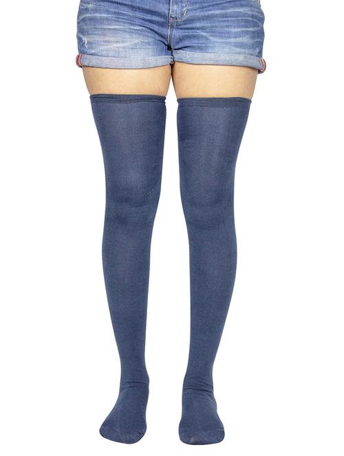 navy blue solid stocking - 18880515 - Very Small Image - 1
