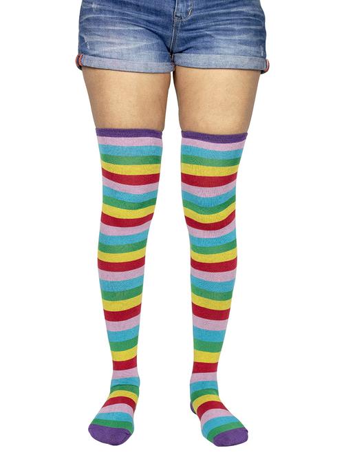 multi colored striped stocking - 18880516 - Very Small Image - 1