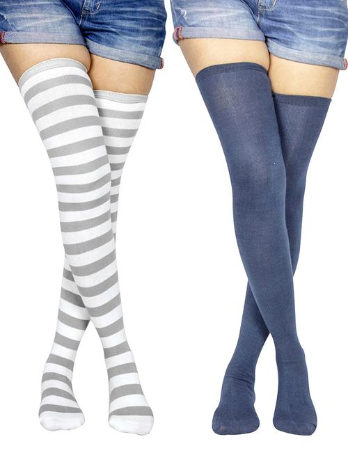 pack of 2 multi colored stocking - 18880536 - Very Small Image - 1