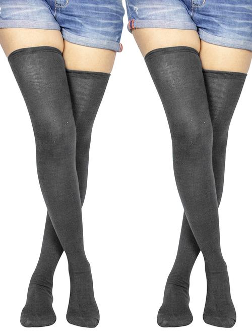 pack of 2 solid stocking - 18880558 - Very Small Image - 1