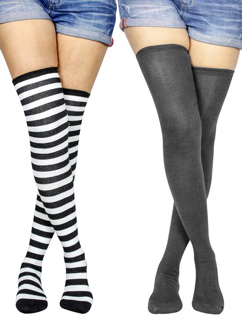 pack of 2 multi colored stocking - 18880561 - Very Small Image - 1