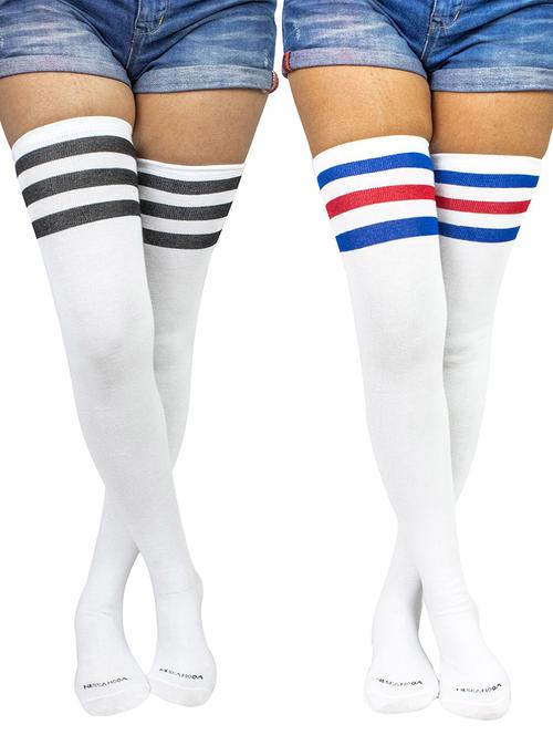 pack of 2 multi colored stockings - 18880584 - Very Small Image - 1