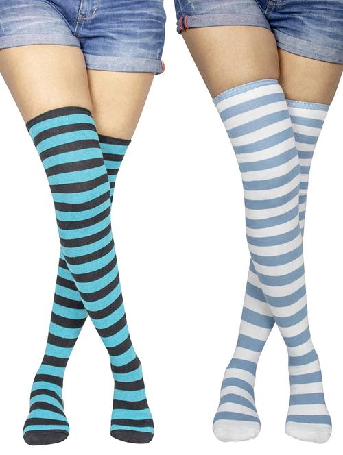 pack of 2 multi colored stockings - 18880597 - Very Small Image - 1