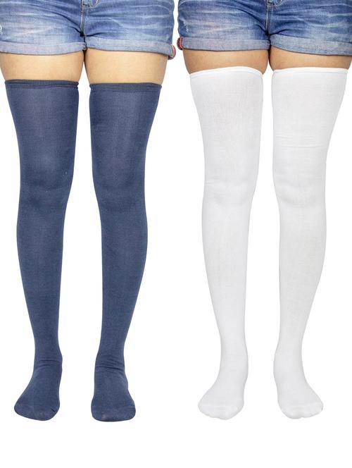 multi colored cotton stockings - 18880703 - Very Small Image - 1