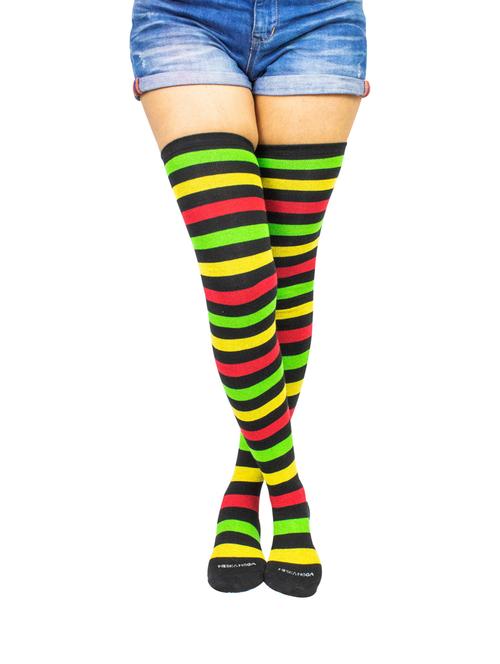 multi colored cotton stockings - 18880722 - Very Small Image - 1