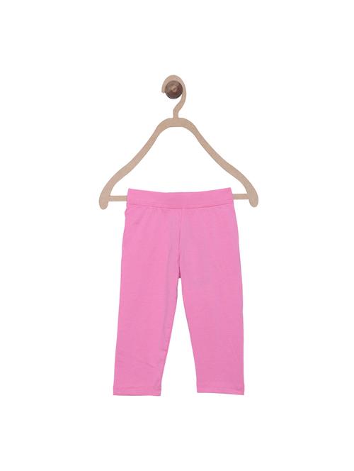 pink cotton blend legging - 18882833 - Very Small Image - 1