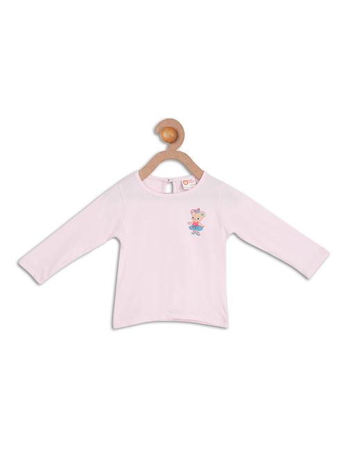pink knit regular top - 18882972 - Very Small Image - 1