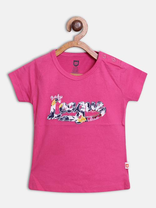 pink printed cotton regular top - 18883137 - Very Small Image - 1