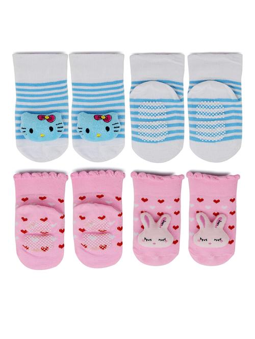 set of 4 multi colored socks - 18884231 - Very Small Image - 1