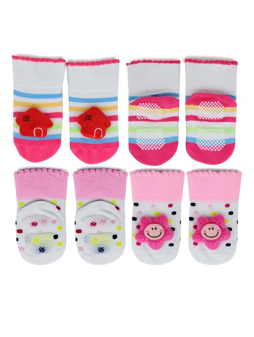set of 4 multi colored socks - 18884258 - Very Small Image - 1