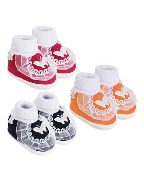 pack of 3-multi colored fabric booty - 18884772 - Very Small Image - 1